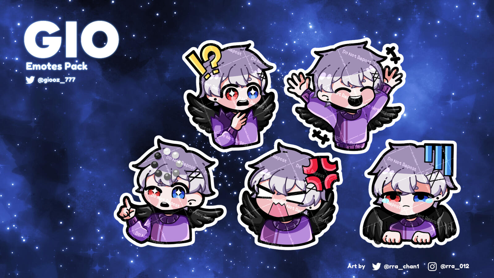 GIO_Emotes Set #UTAITEEMOTES